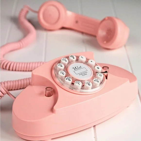 Pink Princess Push Button Phone - Picture 6 of 8